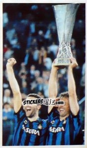 Sticker Coppa Uefa 1990-91