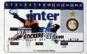 Cromo Stampa Inter - Tutto Inter - Panini