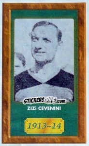 Sticker Zizi Cevenini - Tutto Inter n. 130 - Panini