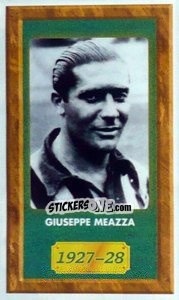 Figurina Giuseppe Meazza - Tutto Inter - Panini