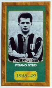 Cromo Stefano Nyers - Tutto Inter - Panini