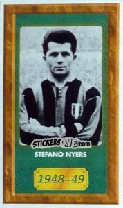 Cromo Stefano Nyers - Tutto Inter n. 136 - Panini