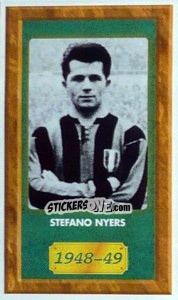 Figurina Stefano Nyers - Tutto Inter - Panini