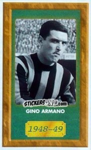 Sticker Gino Armano - Tutto Inter n. 137 - Panini