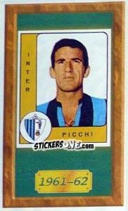 Cromo Armando Picchi - Tutto Inter - Panini