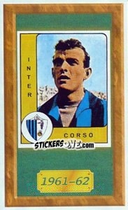 Sticker Mario Corso - Tutto Inter n. 142 - Panini