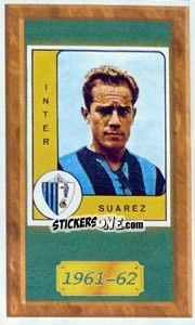 Cromo Luis Suarez - Tutto Inter - Panini