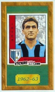 Sticker Tarcisio Burgnich - Tutto Inter n. 149 - Panini