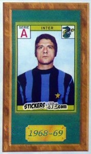 Sticker Mario Bertini - Tutto Inter n. 152 - Panini