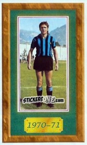 Sticker Mauro Bellugi - Tutto Inter n. 155 - Panini