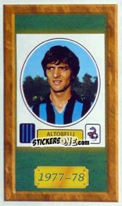 Cromo Alessandro Altobelli - Tutto Inter - Panini