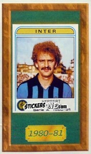 Cromo Herbert Prohaska - Tutto Inter - Panini