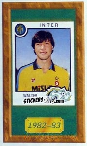 Cromo Walter Zenga - Tutto Inter - Panini