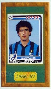 Figurina Gianfranco Matteoli - Tutto Inter - Panini