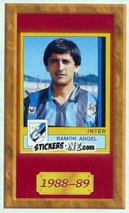 Cromo Ramon Angel Diaz - Tutto Inter - Panini