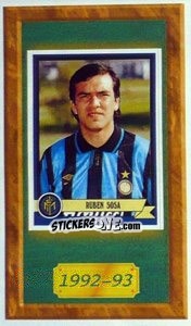 Cromo Ruben Sosa - Tutto Inter - Panini