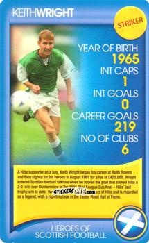 Sticker Keith Wright - Heroes of Scottish Football
 n. 17 - Top Trumps