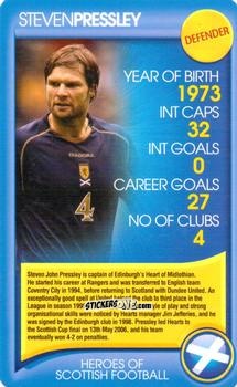 Cromo Steven Pressley - Heroes of Scottish Football
 n. 15 - Top Trumps