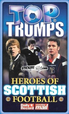 Sticker Title Card - Heroes of Scottish Football
 n. 1 - Top Trumps