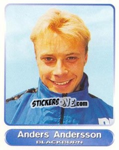 Sticker Anders Andersson - SuperPlayers 1998 PFA Collection n. 3 - Panini