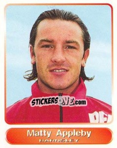 Sticker Matty Appleby - SuperPlayers 1998 PFA Collection - Panini