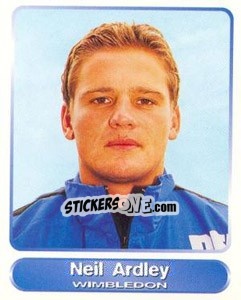 Sticker Neil Ardley - SuperPlayers 1998 PFA Collection n. 7 - Panini
