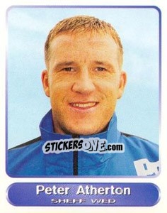 Sticker Peter Atherton - SuperPlayers 1998 PFA Collection - Panini