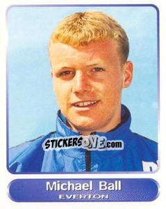 Cromo Michael Ball - SuperPlayers 1998 PFA Collection - Panini