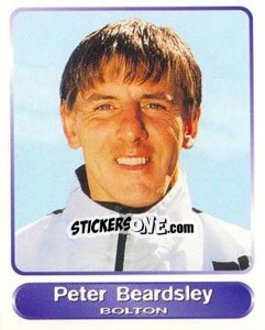 Figurina Peter Beardsley - SuperPlayers 1998 PFA Collection - Panini