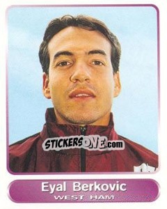 Sticker Eyal Berkovic - SuperPlayers 1998 PFA Collection n. 30 - Panini