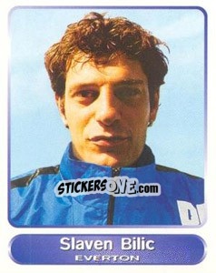 Sticker Slaven Bilic - SuperPlayers 1998 PFA Collection - Panini