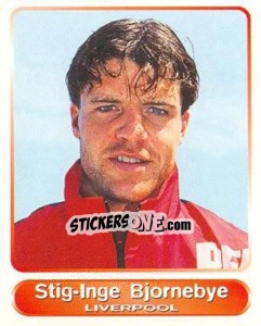 Sticker Stig-Inge Bjornebye - SuperPlayers 1998 PFA Collection - Panini