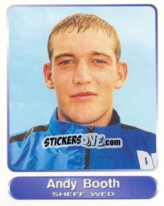 Sticker Andy Booth - SuperPlayers 1998 PFA Collection n. 39 - Panini