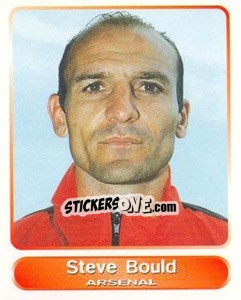 Sticker Steve Bould - SuperPlayers 1998 PFA Collection - Panini