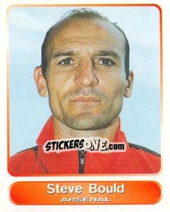 Sticker Steve Bould - SuperPlayers 1998 PFA Collection n. 42 - Panini
