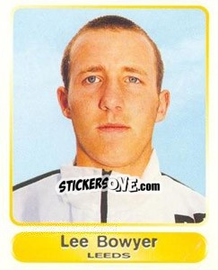 Sticker Lee Bowyer - SuperPlayers 1998 PFA Collection - Panini