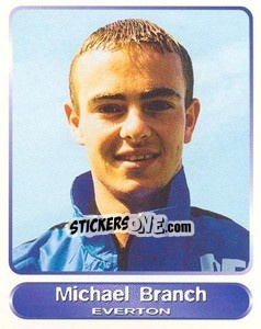 Sticker Michael Branch - SuperPlayers 1998 PFA Collection - Panini