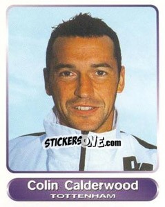 Sticker Colin Calderwood - SuperPlayers 1998 PFA Collection - Panini