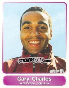 Sticker Gary Charles - SuperPlayers 1998 PFA Collection n. 55 - Panini