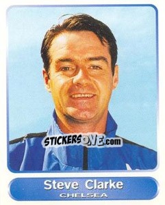 Sticker Steve Clarke - SuperPlayers 1998 PFA Collection n. 59 - Panini
