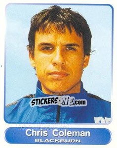 Sticker Chris Coleman - SuperPlayers 1998 PFA Collection - Panini