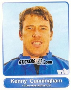 Sticker Kenny Cunningham - SuperPlayers 1998 PFA Collection n. 66 - Panini