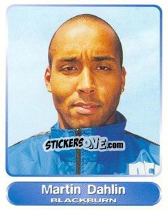 Sticker Martin Dahlin - SuperPlayers 1998 PFA Collection n. 67 - Panini
