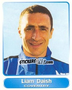 Sticker Liam Daish - SuperPlayers 1998 PFA Collection n. 69 - Panini