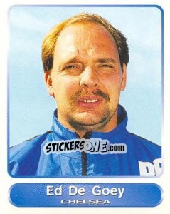 Sticker Ed de Goey - SuperPlayers 1998 PFA Collection n. 71 - Panini