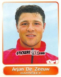 Sticker Arjan de Zeeuw - SuperPlayers 1998 PFA Collection n. 72 - Panini