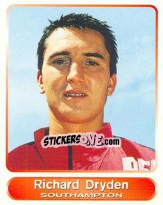 Sticker Richard Dryden - SuperPlayers 1998 PFA Collection - Panini