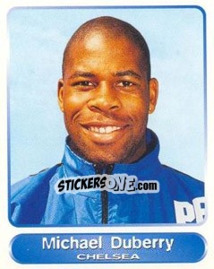 Sticker Michael Duberry - SuperPlayers 1998 PFA Collection n. 83 - Panini