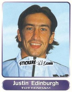 Sticker Justin Edinburgh - SuperPlayers 1998 PFA Collection - Panini