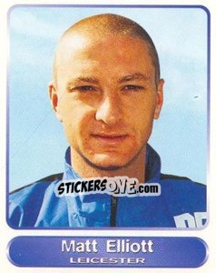Sticker Matt Elliott - SuperPlayers 1998 PFA Collection n. 92 - Panini